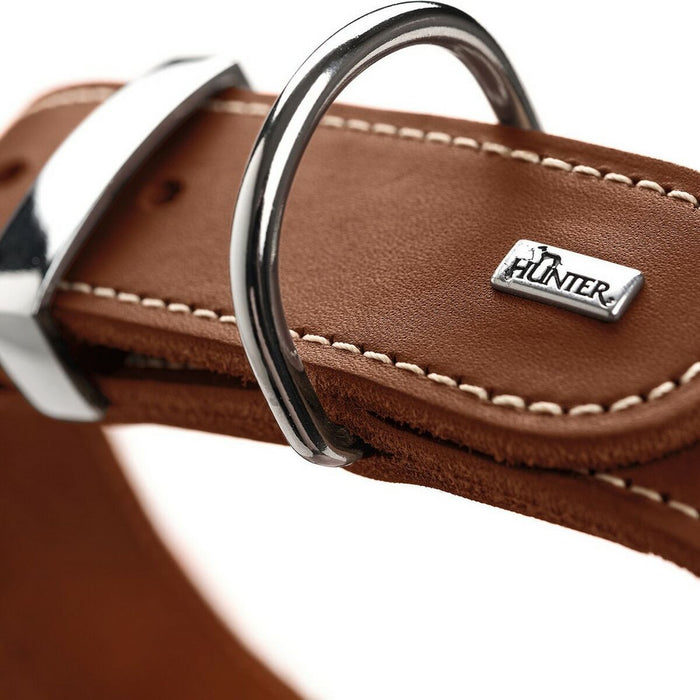 Zgardă pentru câini Hunter Aalborg Cognac (20-24 cm)