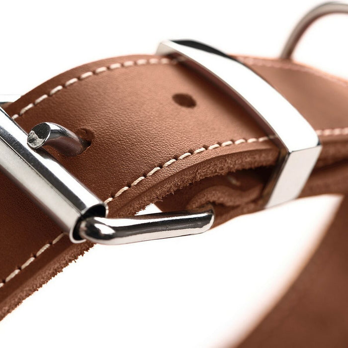 Zgardă pentru câini Hunter Aalborg Cognac (24-30 cm)