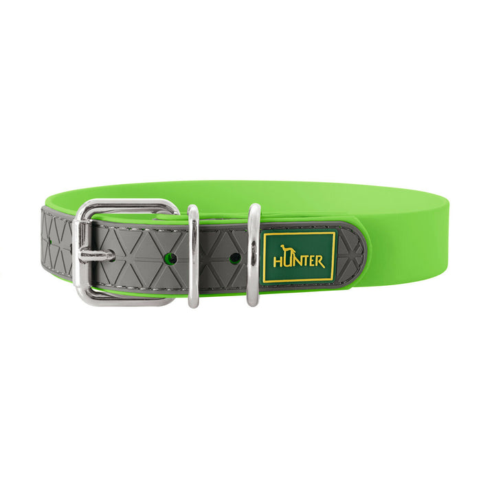 Zgardă pentru câini Hunter Convenience 23-31 cm Verde XS/S