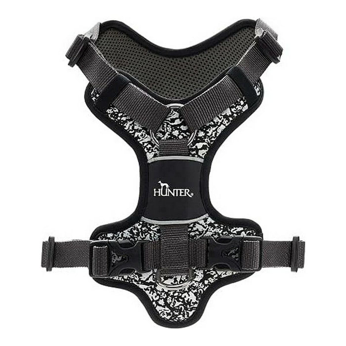 Ham pentru câini Hunter Divo Reflectorizant/ă Negru/Gri L/XL (79-107 cm)
