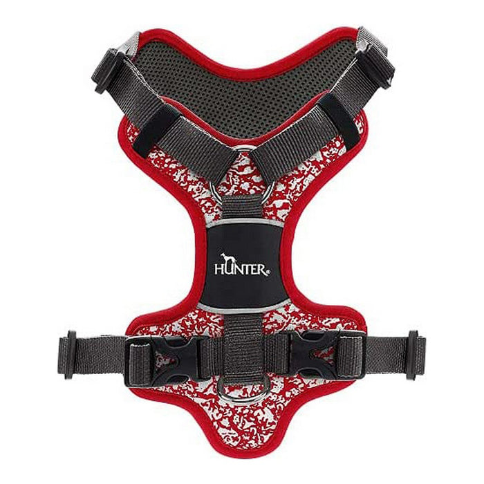 Ham pentru câini Hunter Divo Roșu Gri Reflectorizant/ă Mărimea S (45-56 cm)