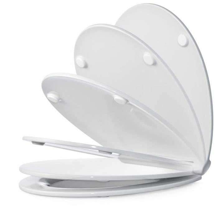 Capac pentru toaletă Cedo Alb (46 x 38 x 4 cm)