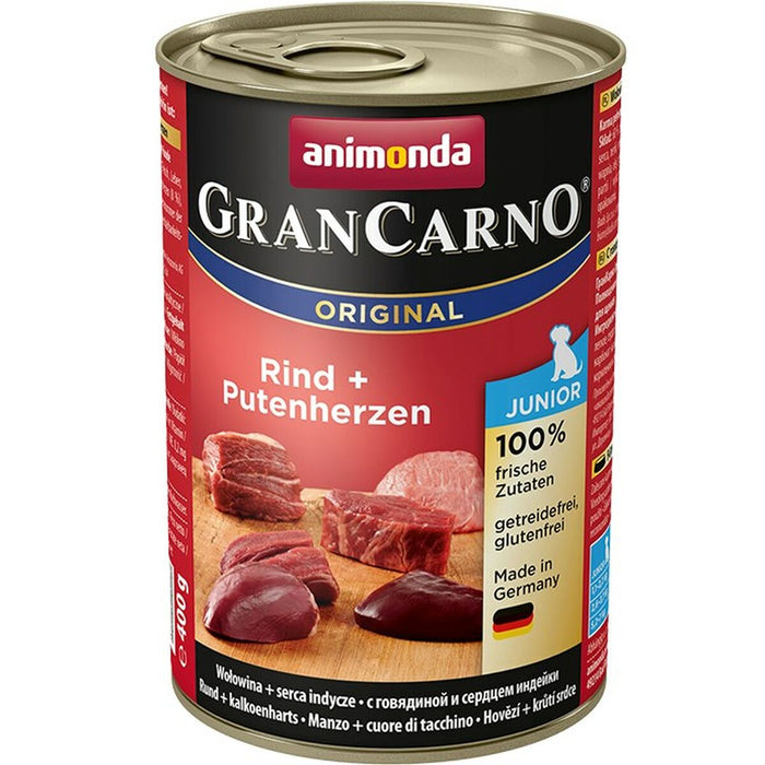 Hrană umedă Animonda GranCarno Original Curcan Vițel 400 g