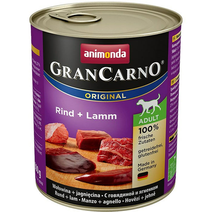 Hrană umedă Animonda GranCarno Original Vițel Carne de oaie 800 g