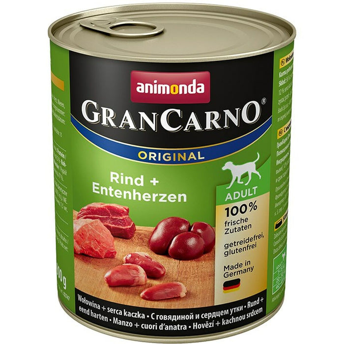 Hrană umedă Animonda GranCarno Original Vițel Rață 800 g