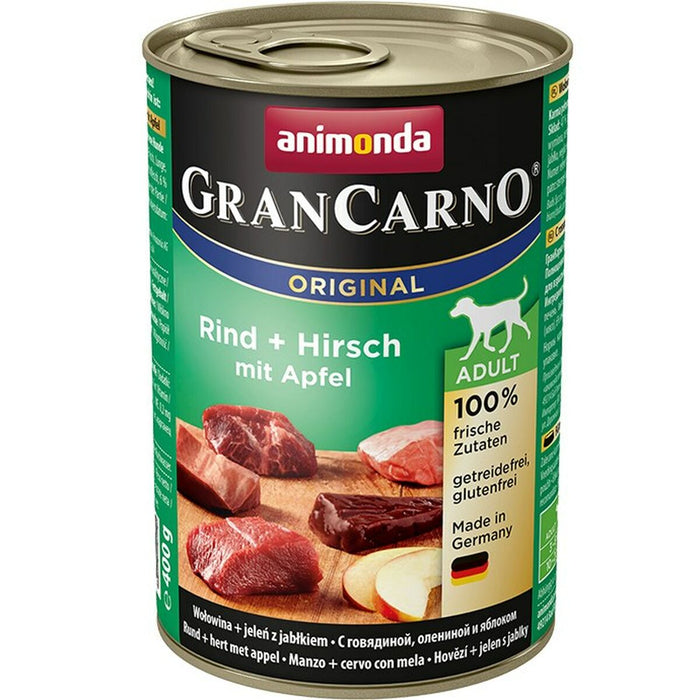 Hrană umedă Animonda GranCarno Original Măr Vițel Ren 400 g