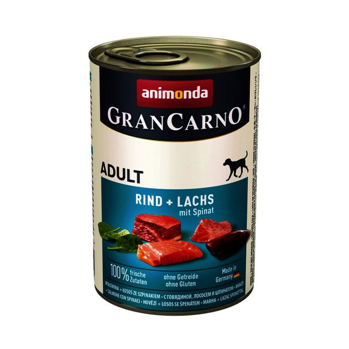 Hrană umedă Animonda GranCarno Somon Vițel Spanac 400 g