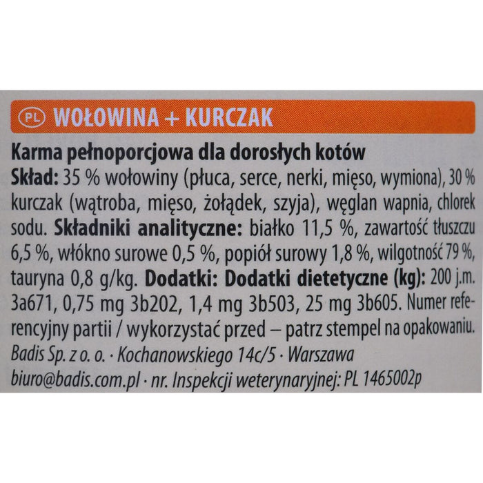 Mâncare pentru pisici Animonda Adult Pui Vițel 200 g