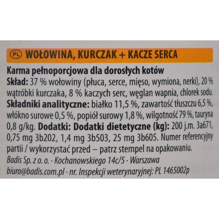Mâncare pentru pisici Animonda Adult Pui Vițel Rață 200 g