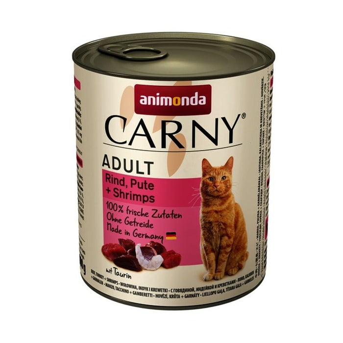 Mâncare pentru pisici Animonda Carny Curcan Vițel 800 g