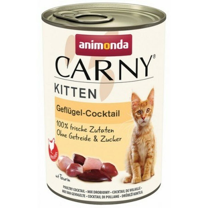 Mâncare pentru pisici Animonda Carny Kitten Păsări 400 g