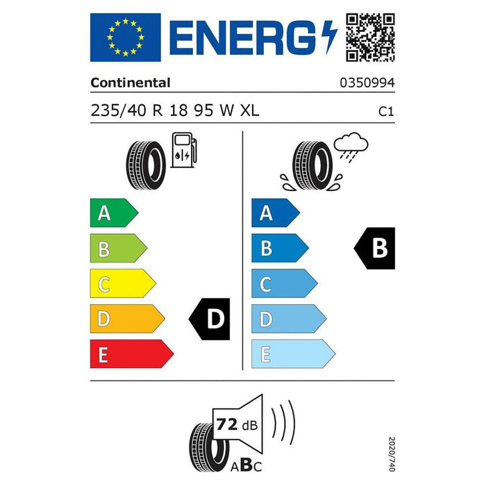 Anvelopă auto Continental CONTISPORTCONTACT-5 CONTISEAL 235/40WR18