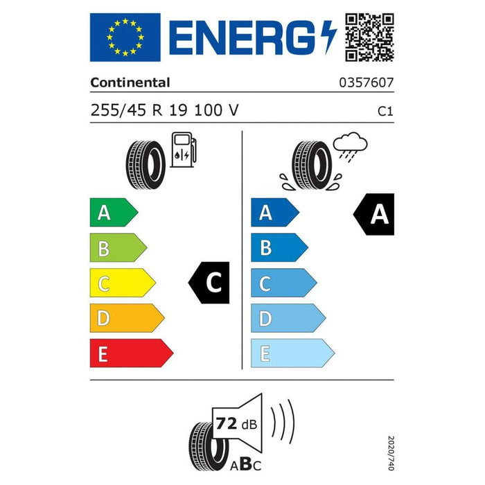 Anvelopa ATV Continental CONTISPORTCONTACT-5 SUV CONTISEAL 255/45VR19