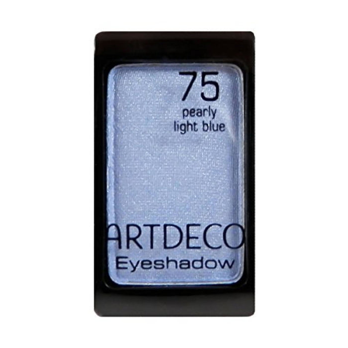 Fard de pleoape pudră ArtDeco Eyeshadow, nuanța 75 Pearly Light Blue, reumplere, 0,8 g