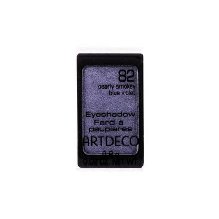 Fard de pleoape pudră ArtDeco, nuanța 82 Pearly Smokey Blue Violet, reumplere, 0,8 g