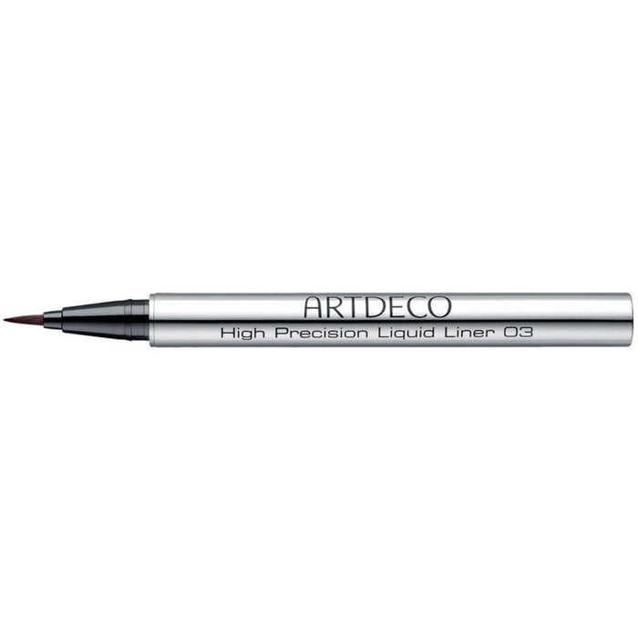 Tuș de ochi lichid ArtDeco High Precision Liquid Liner, precizie, rezistență îndelungată, nuanța 03 Maro, 0,6 ml