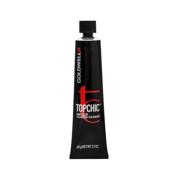 Vopsea permanentă de păr Goldwell TopChic, nuanța 4B Havana Brown, 60 g