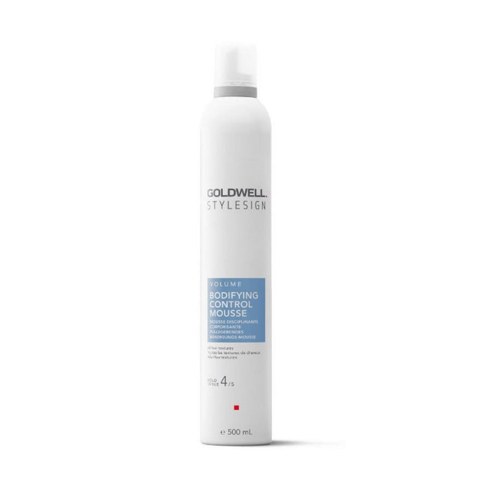 Spumă de coafat Goldwell Stylesign Bodifying Control, volumizantă, fixare 4/5, 500 ml