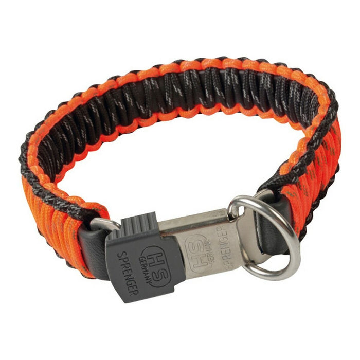 Zgardă pentru câini Hs Sprenger Paracord Portocaliu (1,9 x 55 cm)