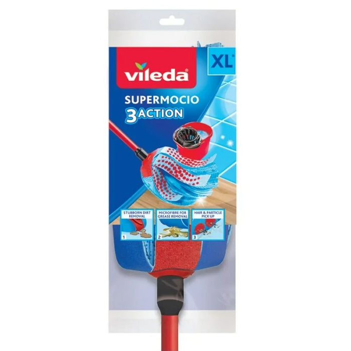Rezervă Vileda 3Action Velour XL Mop Poliamidă Poliester Celulóza (1 Unități)