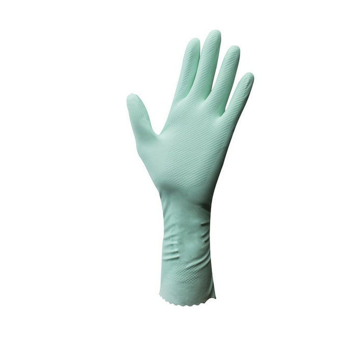 Mănuși de unică folosință Vileda 167395 L Verde Bumbac Latex