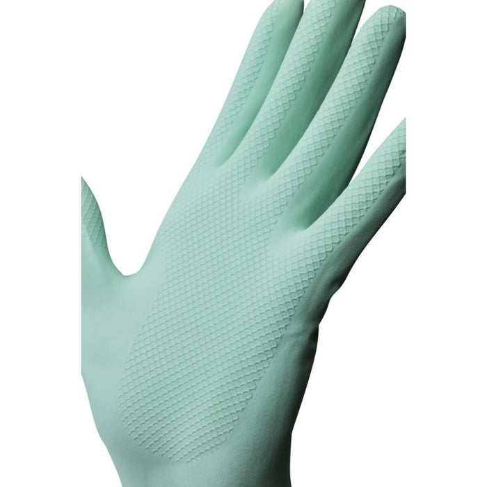Mănuși de unică folosință Vileda 167395 L Verde Bumbac Latex