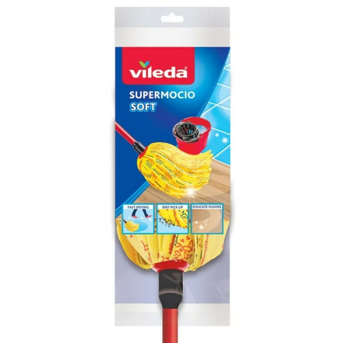 Mop Vileda Supermocio Soft Galben Negru