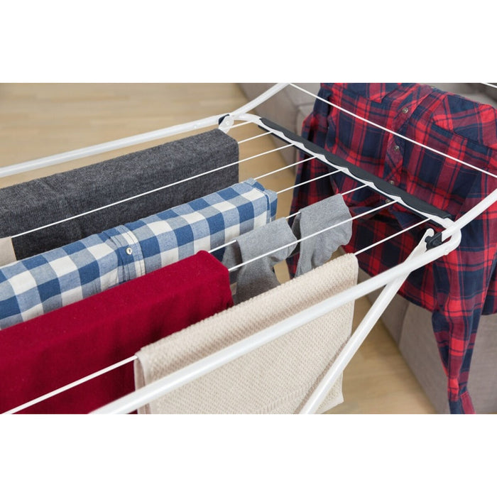 Suport de întins rufe Vileda X-Legs Universal Gri Oțel (180 x 55 x 93 cm) (18 m)