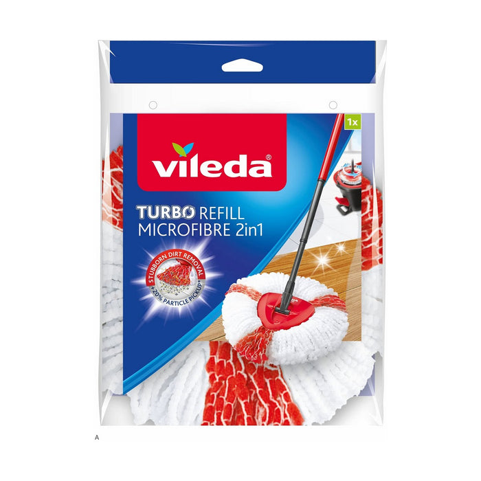 Rezervă de Mop pentru Spălat Podele Vileda Alb Podea
