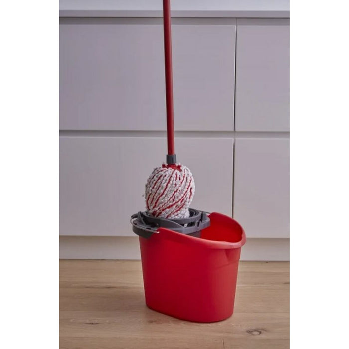 Mop Vileda Microfibre And Power Roșu Microfibră Metal