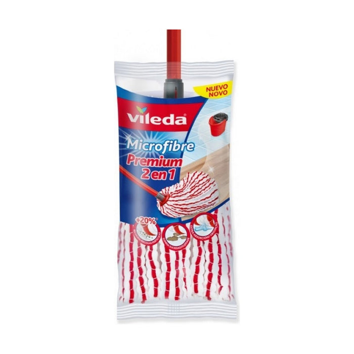 Mop cu Microfibre Vileda Alb Podea