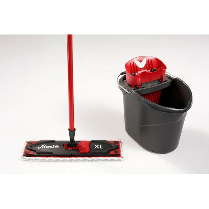 Mop Vileda Ultramax XL Box Negru Roșu Microfibră