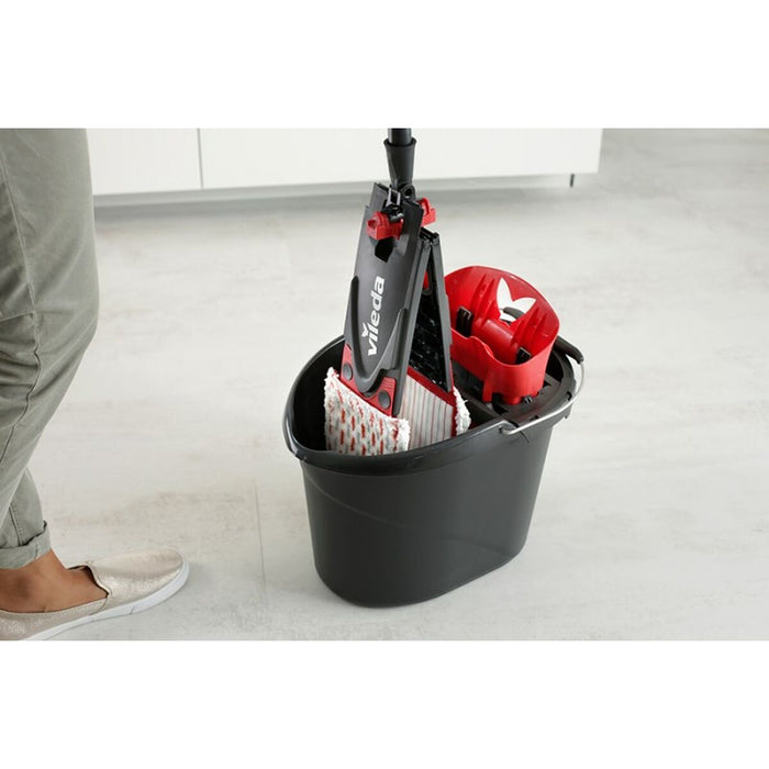 Mop Vileda Ultramax XL Alb Roșu Microfibră
