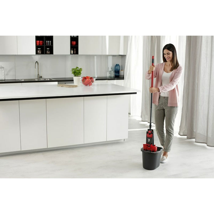 Mop Vileda Ultramax XL Alb Roșu Microfibră
