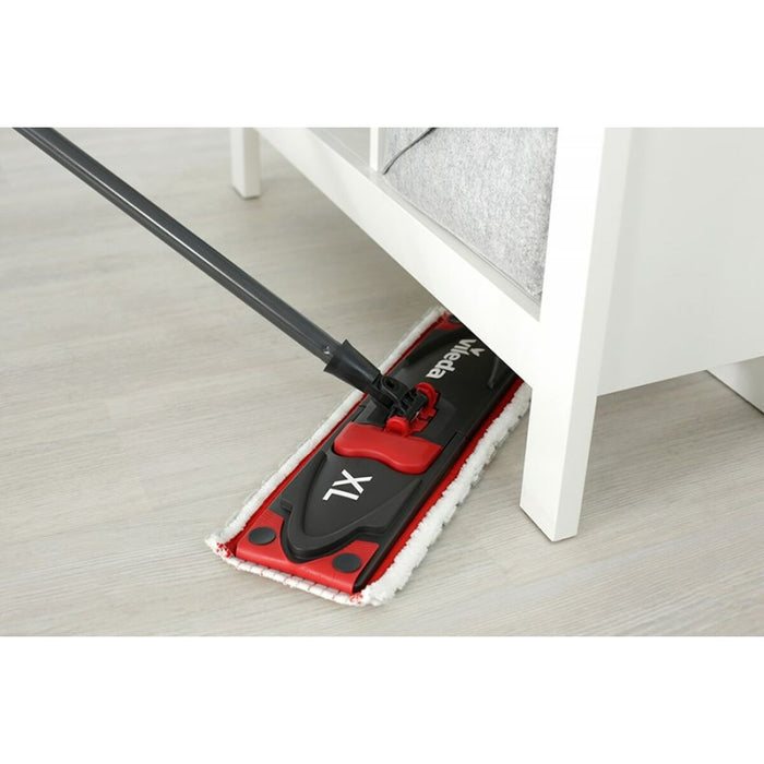 Mop with Bucket Vileda Ultramat Turbo XL Negru Roșu Microfibră