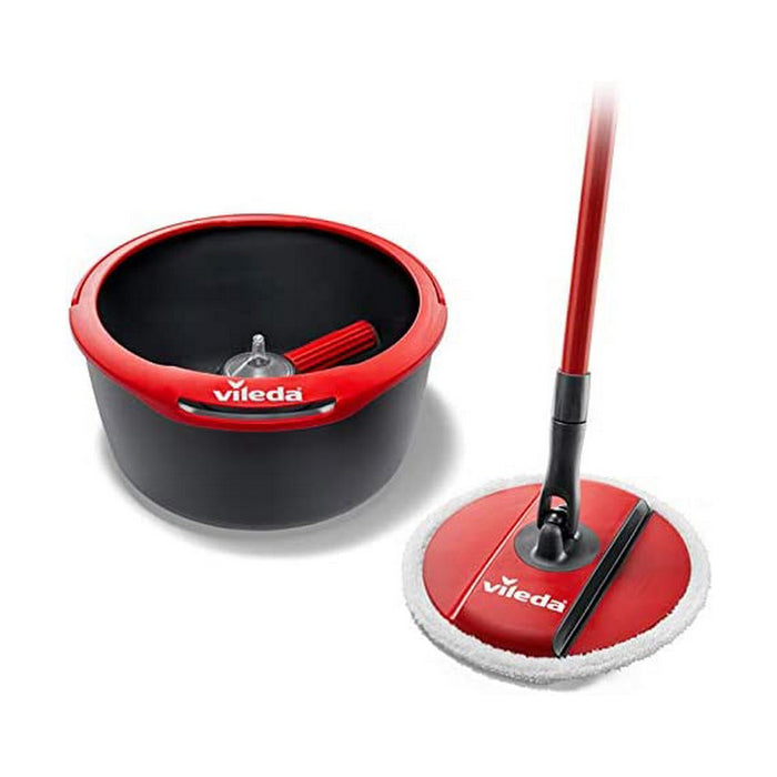 Mop with Bucket Vileda Spin & Clean Rotativ polipropilenă