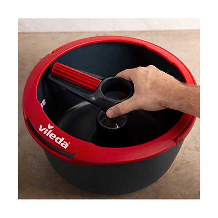 Mop with Bucket Vileda Spin & Clean Rotativ polipropilenă
