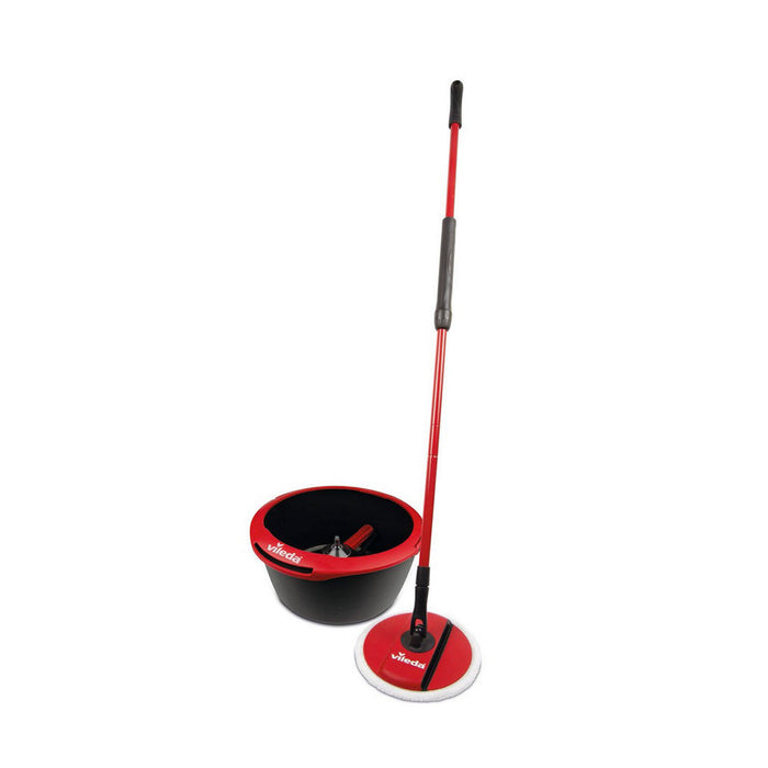 Mop with Bucket Vileda Spin & Clean Rotativ polipropilenă