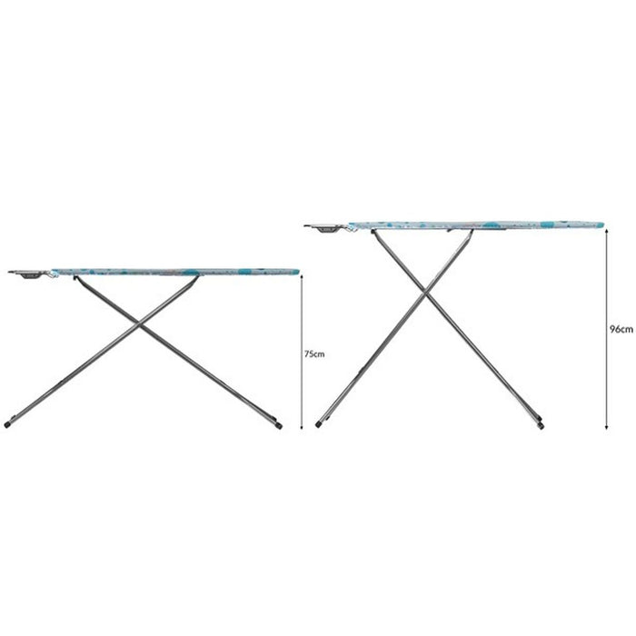 Masă de Călcat Vileda Star Cu imprimeuri Spumă Bumbac Metal Oțel inoxidabil 120 x 38 cm