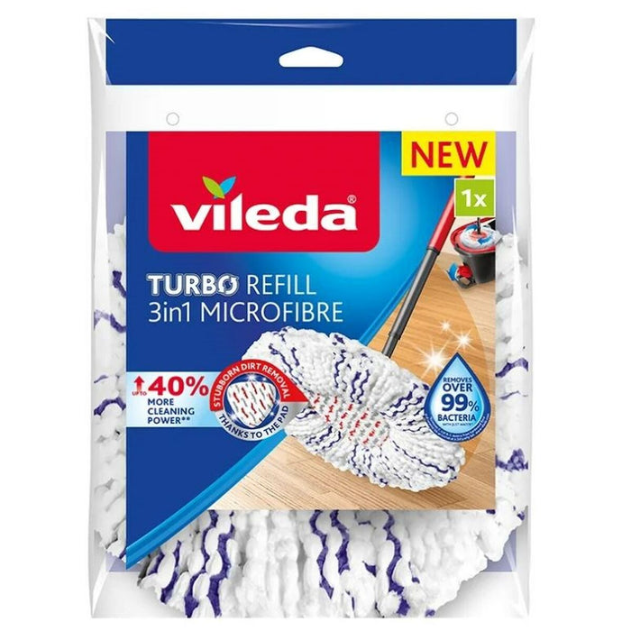 Rezervă de Mop pentru Spălat Podele Vileda 167749 (1 Unități) 3 în 1