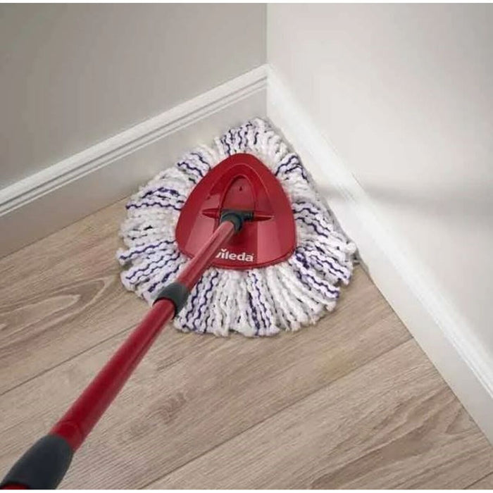 Mop with Bucket Vileda 167751 Negru Roșu Microfibră Plastic