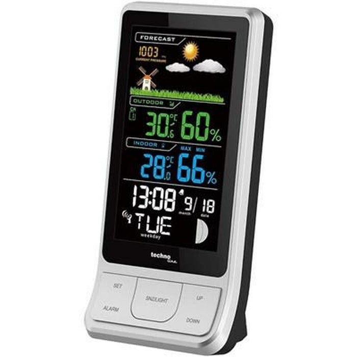 Stație Meteorologică Multifuncțională Techno Line WS6441 Negru Crom