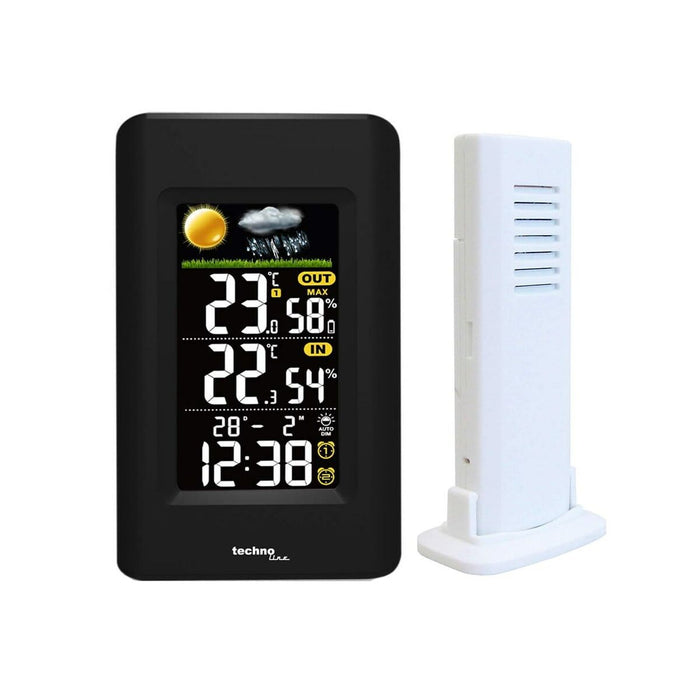 Stație Meteorologică Multifuncțională Techno Line WS6447 Negru