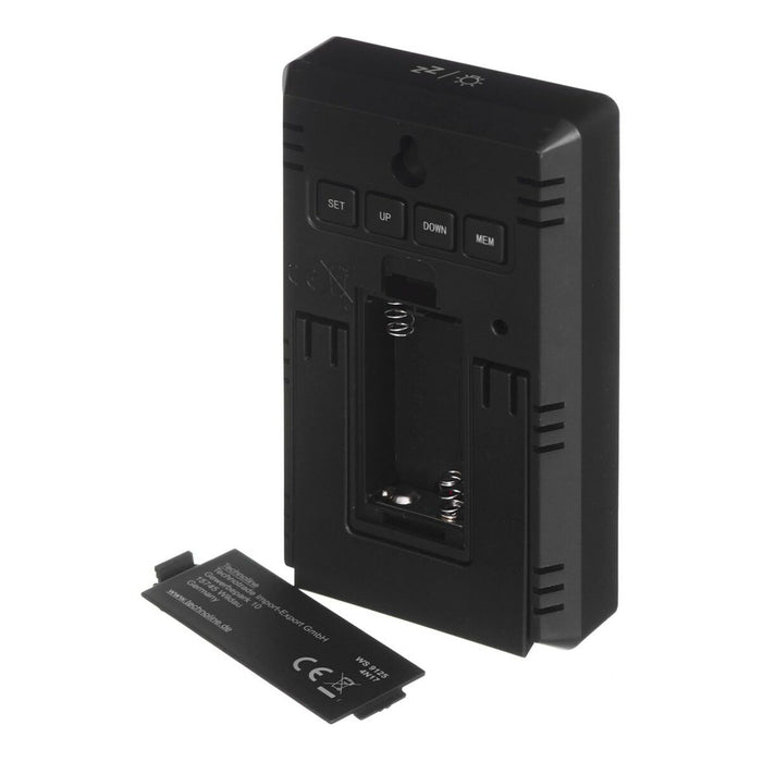 Stație Meteorologică Multifuncțională Techno Line WS9125 Negru Negru/Argintiu Argintiu