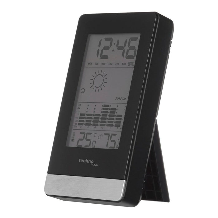 Stație Meteorologică Multifuncțională Techno Line WS9125 Negru Negru/Argintiu Argintiu