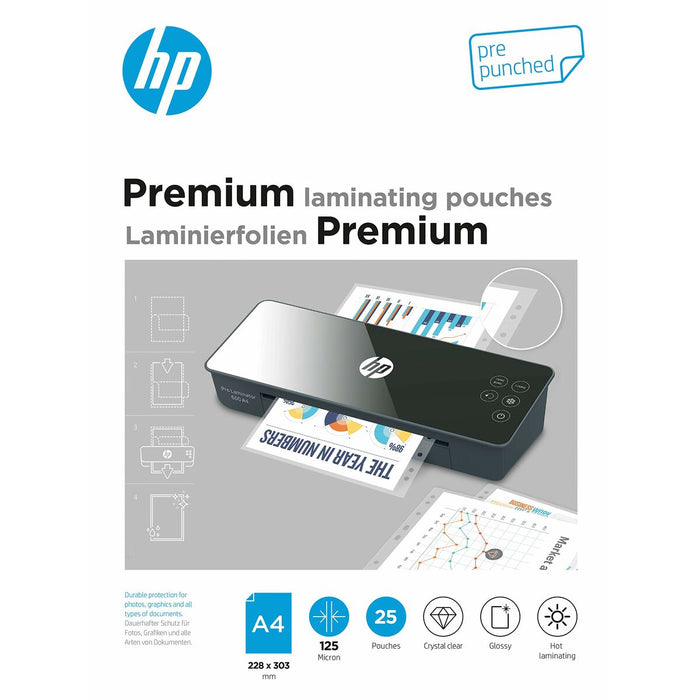 Manșoane de plastifiere HP Premium 9122 (1 Unități) 125 mic