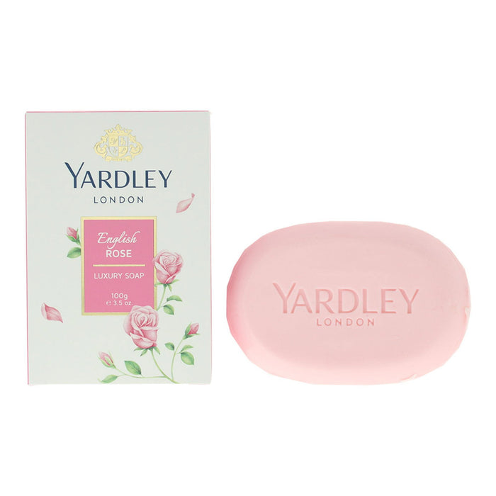 Săpun de masaj Yardley English Rose, cu ulei de trandafir, 100 g
