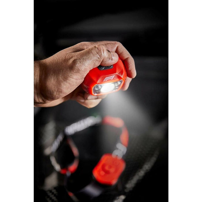 Lanternă LED FORMULA 1 WL400 Roșu IP65 400 lm 6500 K