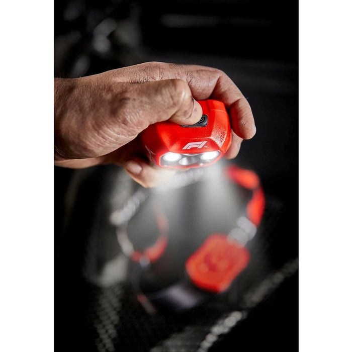 Lanternă LED FORMULA 1 WL400 Roșu IP65 400 lm 6500 K