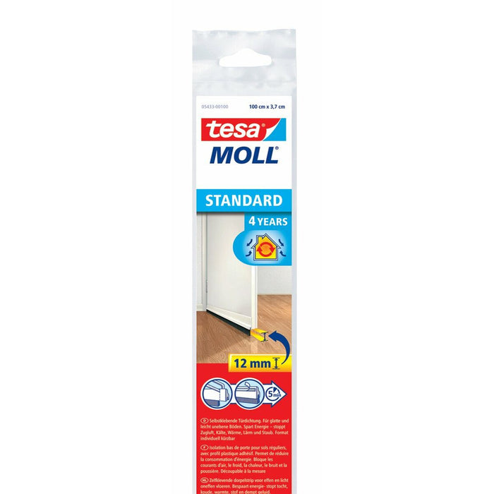 Garnituri de etanşare a uşilor TESA 37 mm x 1 m Alb